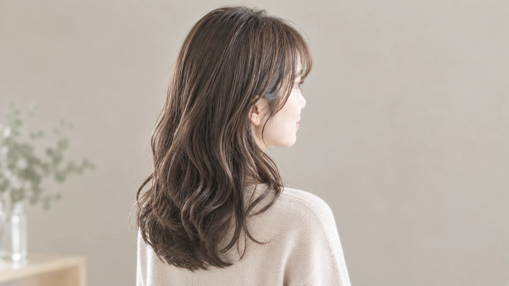 ゆるいウェーブのロング